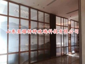 山水畫(huà)玻璃